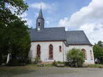 Crossen, evangelische Kirche Maria zur Weiden, erbaut 1476 (13.08.2023)