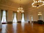 Burgscheidungen: Ballsaal im barocken Flgel des Schlosses Burgscheidungen.