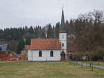 Elend, evangelische Holzkirche, erbaut 1897 (22.03.2024)