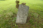 Grabstein auf dem alten jdischen Friedhof im nordfriesischen Friedrichstadt.