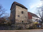 Stedtfeld, Wehrturm Steinstock in der Oberlandstrae (17.03.2024)