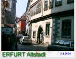 Erfurt, Altstadt  2004