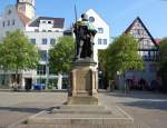 Denkmal vom Kurfrst Johann Friedrich, dem Gromtigen von Sachsen, in Jena (23.04.14)