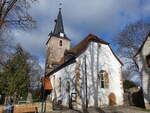 Cobstdt, evangelische Kirche, erbaut im 16.