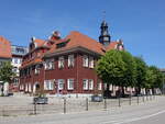 Ronneburg, Rathaus am Markt, erbaut 1529 (24.06.2023)