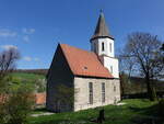 Seifartsdorf, evangelische Kirche, erbaut 1250 (30.04.2023)