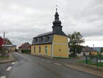Dobian, evangelische Dorfkirche, erbaut bis 1772 (18.10.2022)
