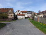 Rdelwitz, Fachwerkhuser an der Dorfstrae (22.04.2023)