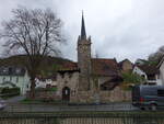 Schaala, evangelische Wehrkirche, erbaut im 12.