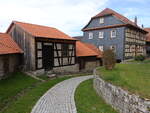 Belrieth, Kirchgaden und Fachwerkhaus in der Kirchenburg (09.05.2021)