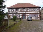 Rohr, alte Schule am Lindenplatz, erbaut im 16.