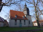 Niederreien, evangelische Dorfkirche, erbaut im 18.