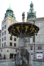 Der Caritas Brunnen ist der mit Abstand lteste Brunnen von Kopenhagen.