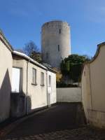 Issoudun, Tour Blanche, ein von Richard Lwenherz erbauter Turm aus dem 12.