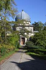 STRASBOURG (Dpartement du Bas-Rhin), 14.10.2017, das astronomische Observatorium im Botanischen Garten