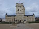 Paris, Schloss Vincennes, erbaut ab 1337 durch Phillip VI (02.04.2018)