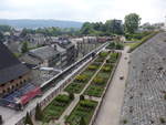 Pau, historischer Jardin de Chateau unterhalb des Chateau de Pau (27.07.2018)