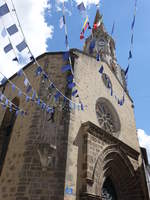 Confolens, Sainte-Maxime Kirche, erbaut im 15.