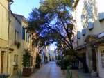 Frankreich, Languedoc, Gard, im Innern der befestigten Stadt Aigues-Mortes.