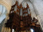 Saint-Bertrand, Orgel in der Kathedrale Saint-Bertrand-de-Comminges (01.10.2017)