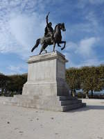 Montpellier, Denkmal fr Louis XIV an der Promenade du Peyrou (28.09.2017)