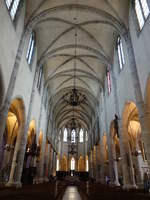 Mende, gotischer Innenraum der Kathedrale Notre-Dame, Ausstattung aus dem 17.
