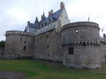 Nantes, Schloss der Herzge der Bretagne, Festung aus der Gotik, erbaut ab dem 13.
