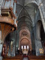 Embrun, gotischer Innenraum der Kathedrale Notre-Dame du Real (23.09.2017)