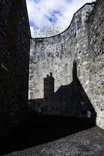 Im Innenhof des Gefngnis Kilmainham Gaol in Dublin.