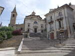 Popoli, Pfarrkirche San Lorenzo in der Via Giuseppe Garibaldi (26.05.2022)