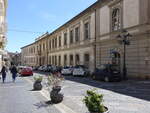 Catanzaro, Schule Convitto Galluppi am Corso Giuseppe Mazzini, erbaut ab 1560 (08.04.2024)