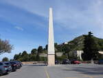 Paola, Obelisk an der Piazza San Francesco (06.04.2024)