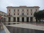 Benevento, Rathausgebude an der Piazza Roma (25.10.2022)