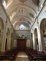 Fombio, sptbarocker Innenraum der Pfarrkirche St.