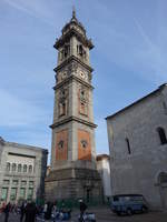Varese, Campanile der Basilika San Vittore, erbaut bis 1774 (22.09.2018)