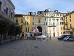 Varese, historische Gebude an der Piazza San Vittore (22.09.2018)