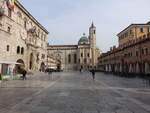 Ascoli Piceno, Pfarrkirche San Francesco, erbaut von 1258 bis 1464 (29.03.2022)