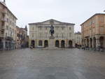 Casale Monferrato, Rathaus an der Piazza Guiseppe Mazzini (06.10.2018)