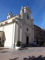 Alba, Kirche San Giovanni Battista an der Piazza Pertinace, erbaut ab 1556 (02.10.2018)