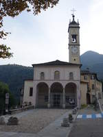 Varallo Sesia, Pfarrkirche San Giacomo in der Via Mario Tancredi Rossi (05.10.2018)