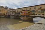 Die Ponte Vecchio, die lteste Brcke von Florenz.