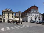 Lucca, romanische Kirche Santa Maria Forisportam an der Piazza Santa Maria Bianca (18.06.2019)
