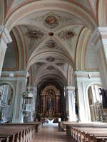 Kastelruth, klassizistischer Innenraum der Pfarrkirche St.