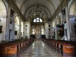 Arco, Innenraum der Pfarrkirche Santa Maria Assunta (07.10.2016)