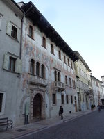 Trient, Palazzo Quetta Alberti-Colico mit Fresken aus dem 15.