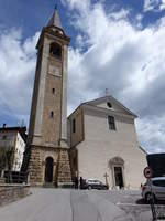 Comelico, Pfarrkirche Santa Maria Assunta, erbaut im 18.