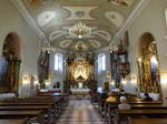 Osijek, barocker Innenraum der Franziskanerkirche St.