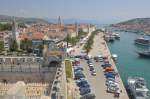 Blick von Kula Kamerlengo auf Obala Bana Berislavica in Trogir.