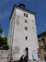 Zagreb, Lotrčak-Turm, erbaut im 13.
