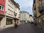 Diekirch, Huser in der Rue Saint Antoine in der Altstadt (19.06.2022)